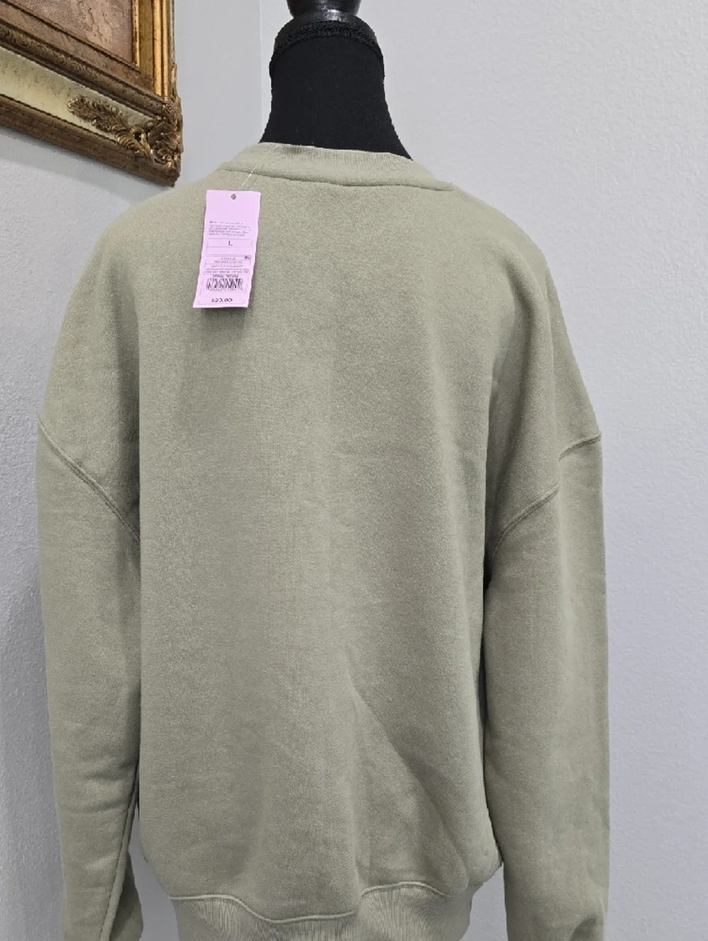 wild fable Women's Oversized Crewneck Sweater Size L
